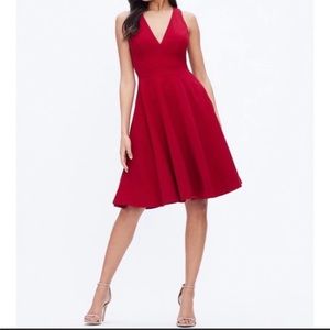 Dress The Population Catalina Fit and Flare Cocktail Dress size Small